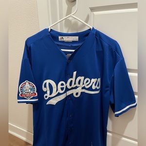 Los Angeles Dodgers 60th Anniversary Home Clayton Kershaw Jersey